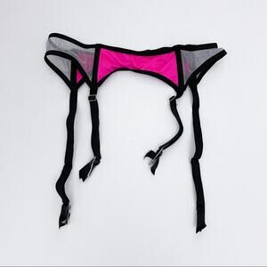 Victoria’s Secret Garter Belt XS/S Pink Black